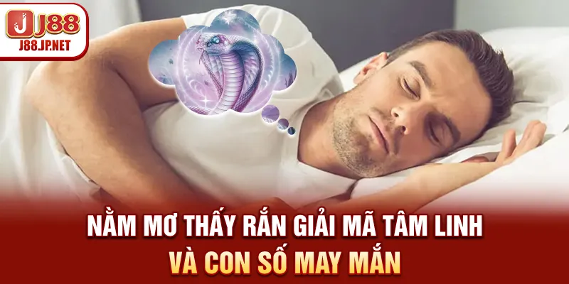 Nằm mơ thấy rắn - Giải mã tâm linh và con số may mắn